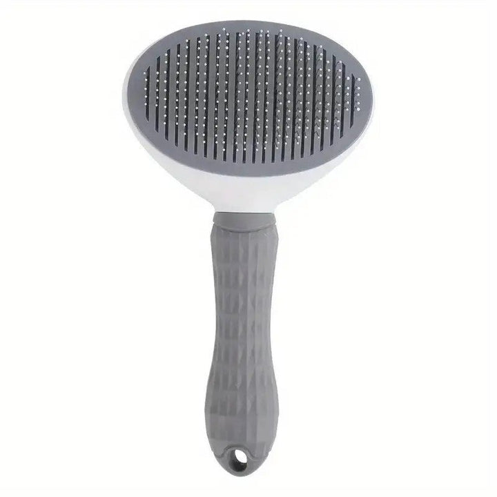 1pc Pet Massage Comb, Pet Brush For Shedding And Grooming, One - click Removes Loose Undercoat Gently Tool For Dog And Cat Grooming Tool - Pawtique