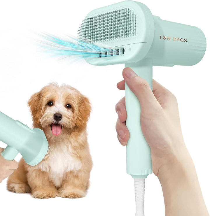 2 - in 1 Overheating Protection Low Noise Dryer for Small Dogs - Pawtique