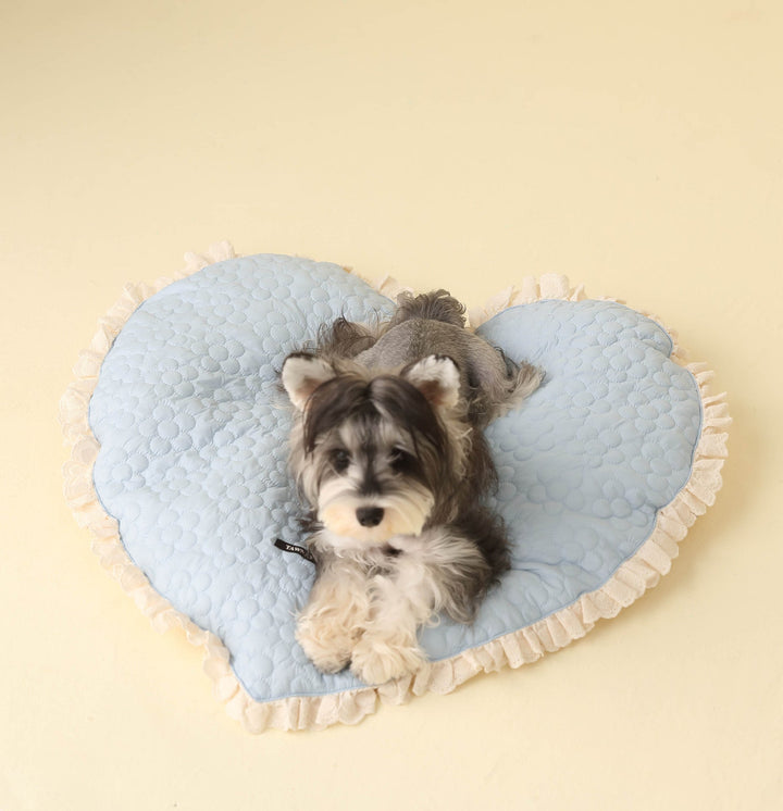 Cozy Love-Shaped Dog Pad