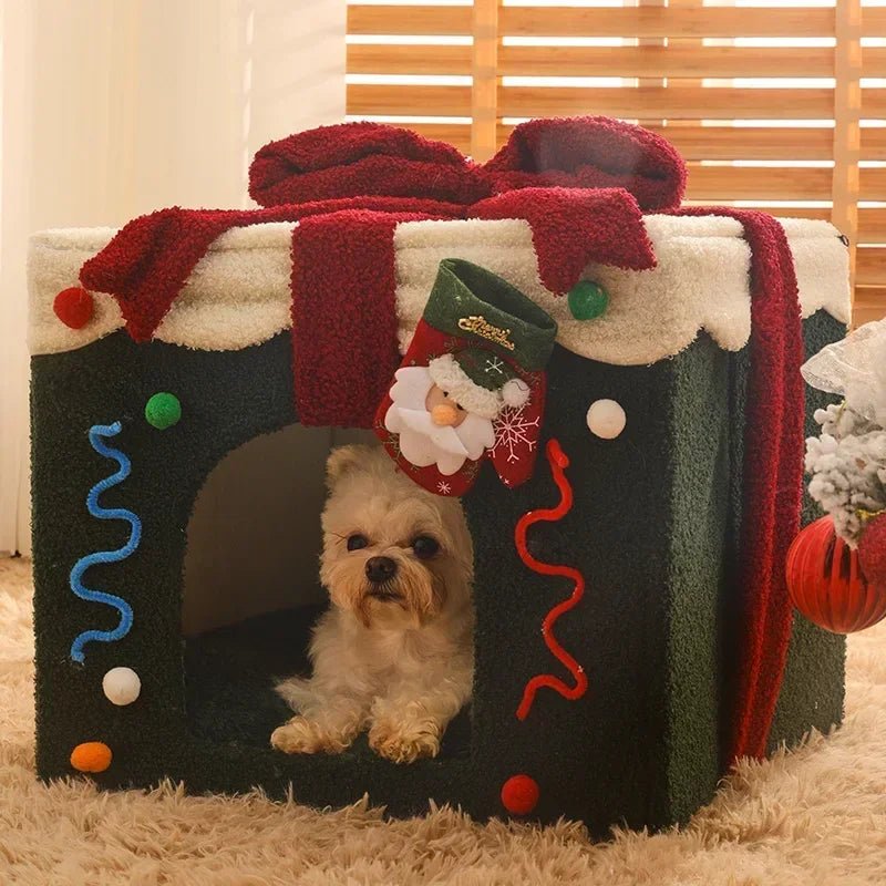 Casita Navideña para Perro - Pawtique