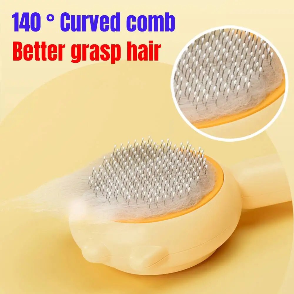 Cat Brush Pet Hair Removal Brush Cat Comb Pet Grooming Brush for Cats Dogs Pets Hair Remover Massages Puppy Kitten Accessories - Pawtique