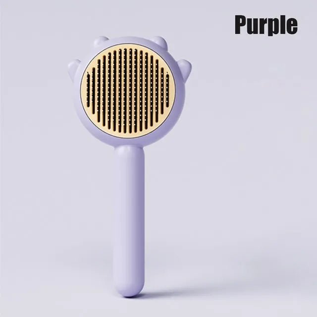 Cat Brush Pet Hair Removal Brush Cat Comb Pet Grooming Brush for Cats Dogs Pets Hair Remover Massages Puppy Kitten Accessories - Pawtique