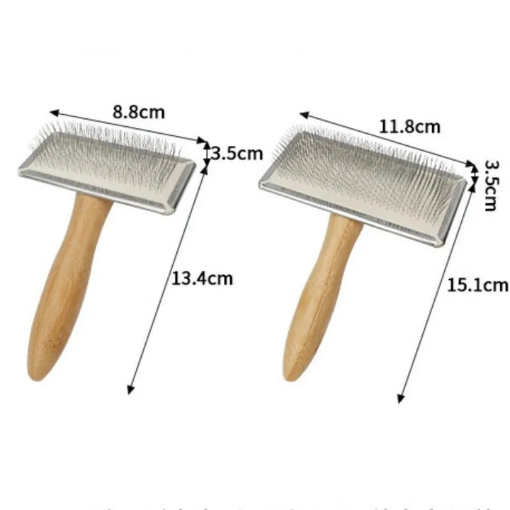 Comb Solid Wood Stainless for Hair Knot remove - Pawtique