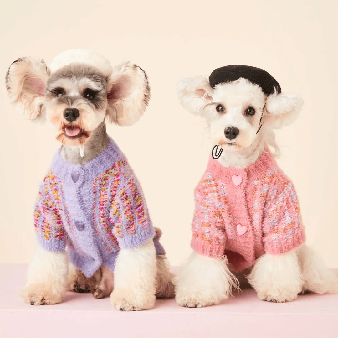 Cozy and Stylish Dog Clothes– Plush Fleece Sweaters - Pawtique