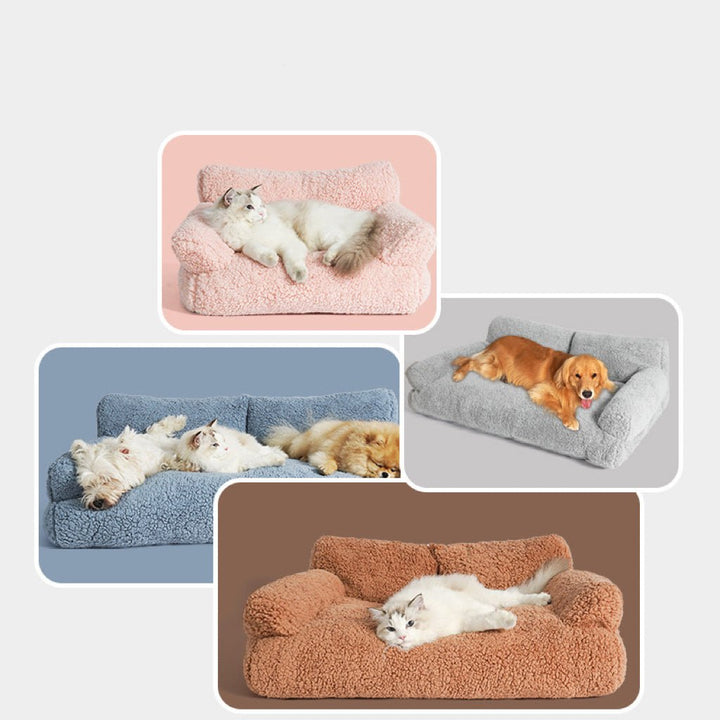 Cuddle Cloud Pet Sofa: Plush Comfort for Your Furry Friend 🛋️ - Pawtique