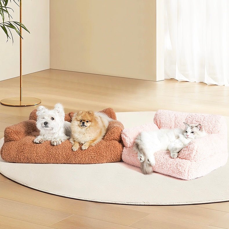 Cuddle Cloud Pet Sofa: Plush Comfort for Your Furry Friend 🛋️ - Pawtique