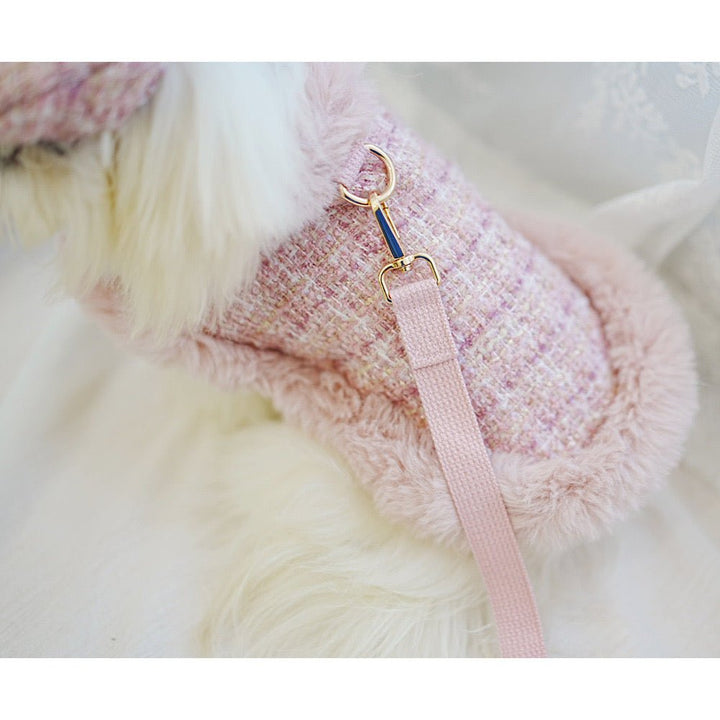 Furry Dog Cape Harness with Leash&Hat - Pawtique