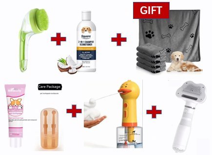 Grooming Brush with Built - In Soap Dispenser - Pawtique