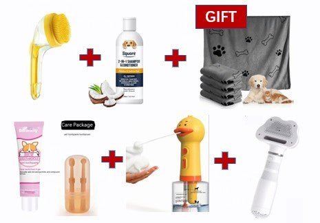 Grooming Brush with Built - In Soap Dispenser - Pawtique