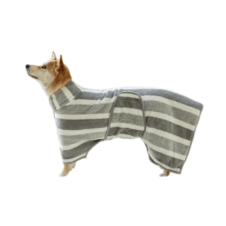 Microfiber quick dry bathrobe - Pawtique