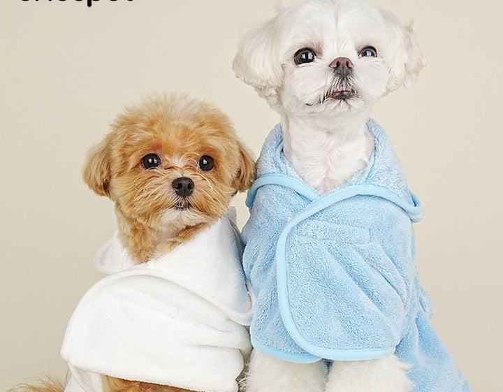 Pet Bathrobe - Super Absorbent Towel for Quick Drying - Pawtique