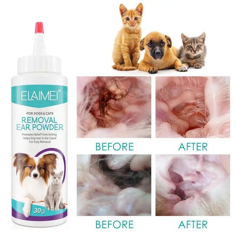 Pet Ear Powder Painless Hair Removal Powder 30g - Pawtique