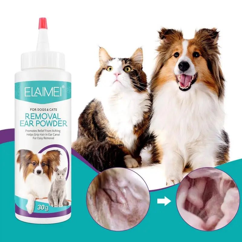 Pet Ear Powder Painless Hair Removal Powder 30g - Pawtique