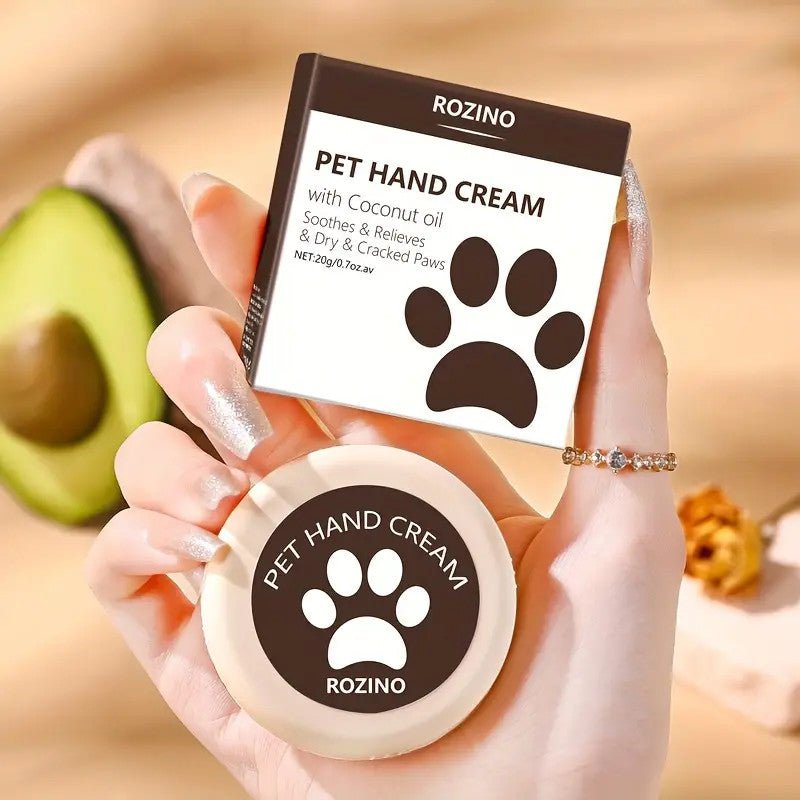 Pet Paw Balm, 0.71oz Coconut Oil Cat Paw Balm, Paw Cream Cats Dogs Nose Heals, Pet Paw Protection Against Heat, Hot Pavement - Pawtique