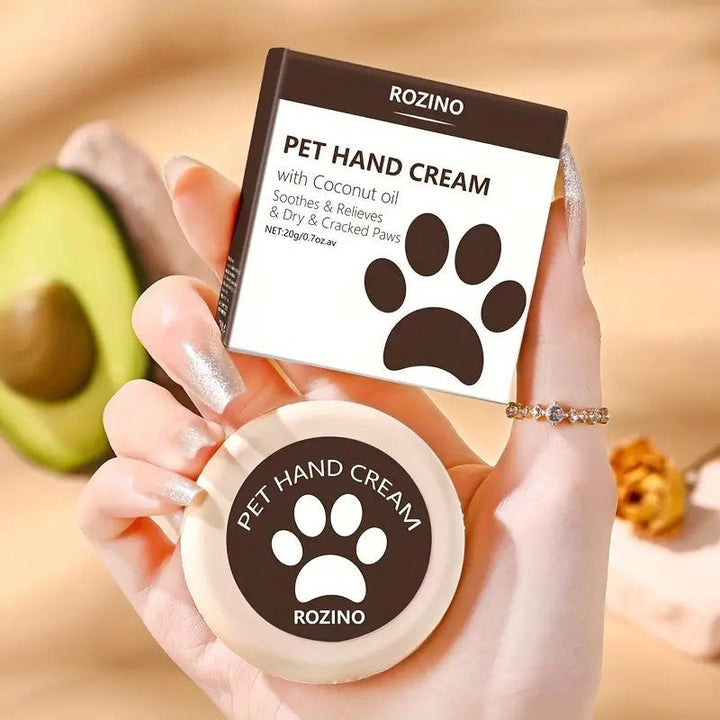 Pet Paw Balm, 0.71oz Coconut Oil Cat Paw Balm, Paw Cream Cats Dogs Nose Heals, Pet Paw Protection Against Heat, Hot Pavement - Pawtique