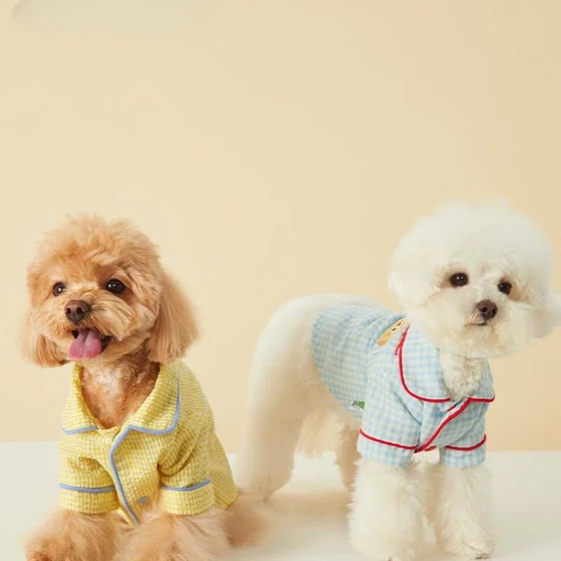 Plaid Cotton Loungewear - Pawtique