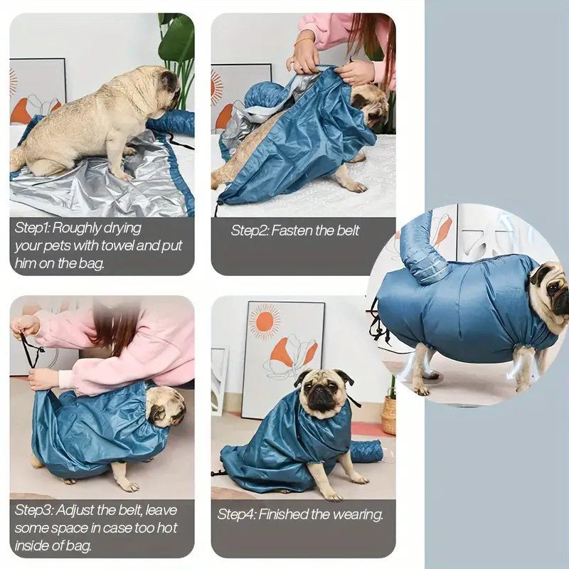 Quickly Dry Your Dog's Hair bag - Absorbs Water Fast! - Pawtique