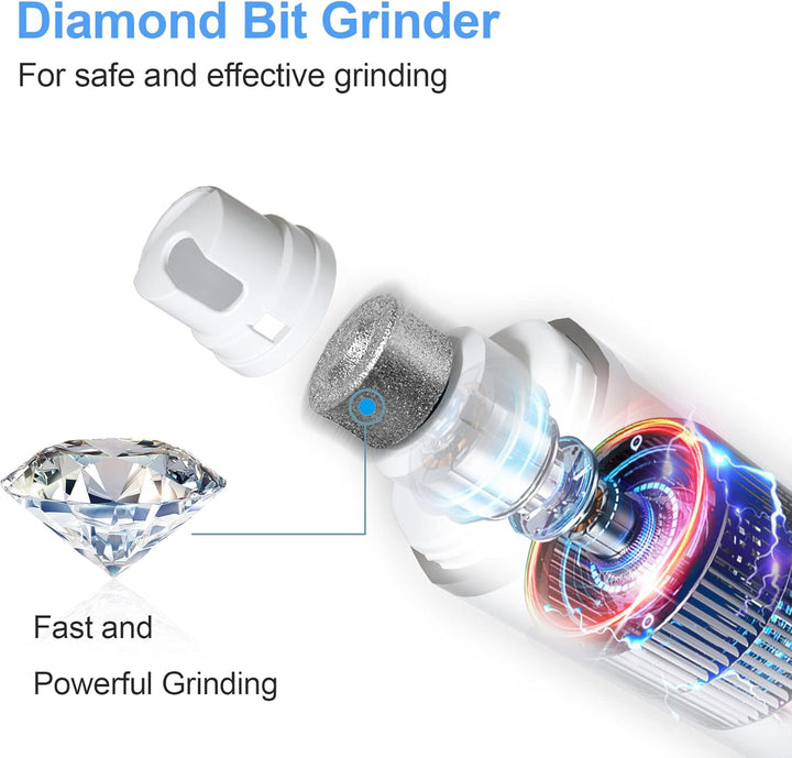 Rechargeable Pet Nail Grinder: Powerful, Low - Noise Grooming Tool for Dogs & Cats - Pawtique