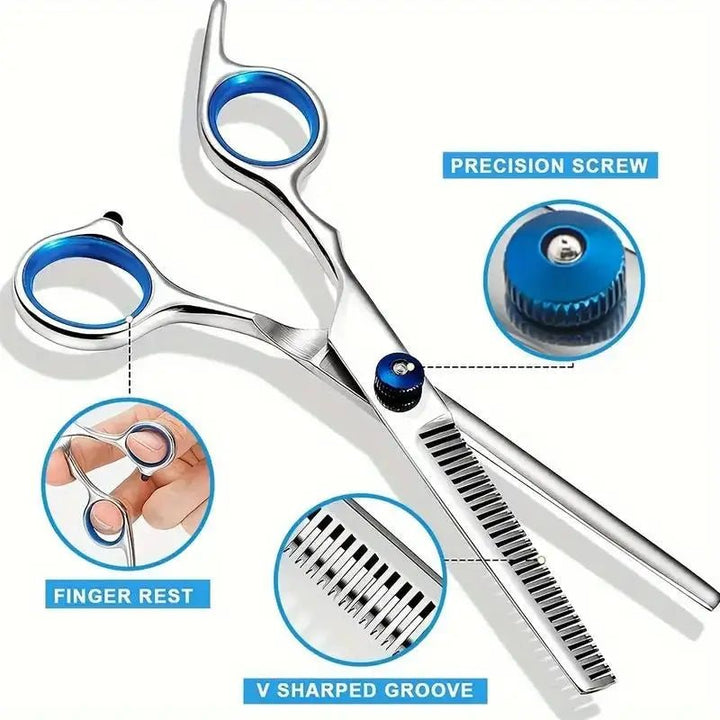 Safe Scissors Stainless Steel Grooming Set - Pawtique